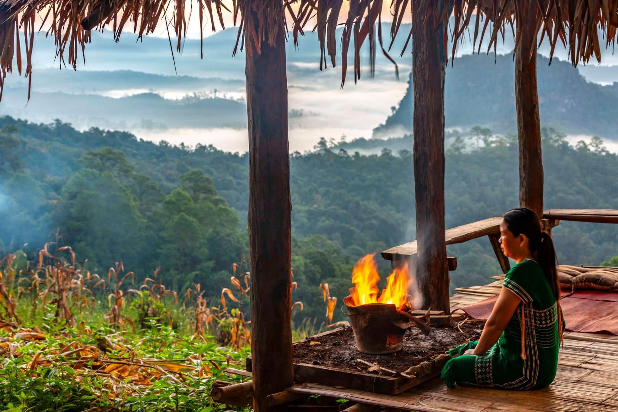 Kanlaya'S Eyrie, Luxury Homestay Pang Mapha Exterior foto
